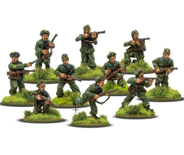 Resist the German invasion with the Finnish infantry of Dallas tabletop game Bolt Action.
