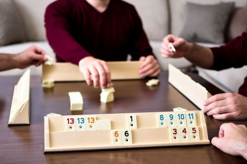 Texas Tabletop Games Players Playing in Cafe