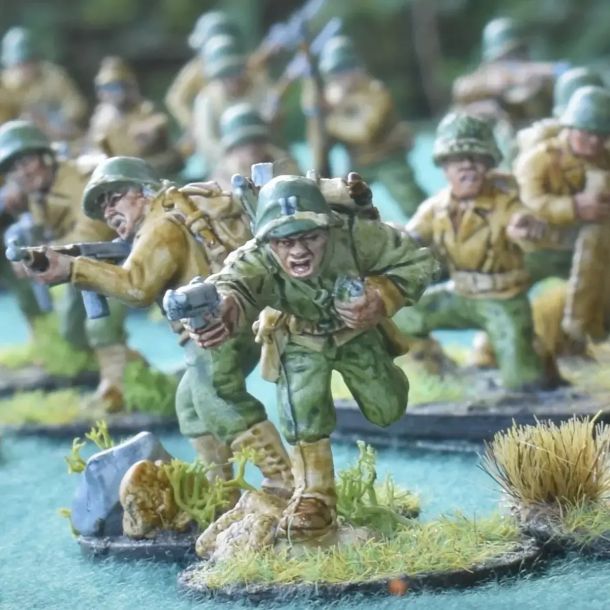 Embody resilience with the South Korean faction of Austin tabletop game Bolt Action.