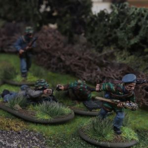 Command the Italian faction of Houston tabletop game Bolt Action.